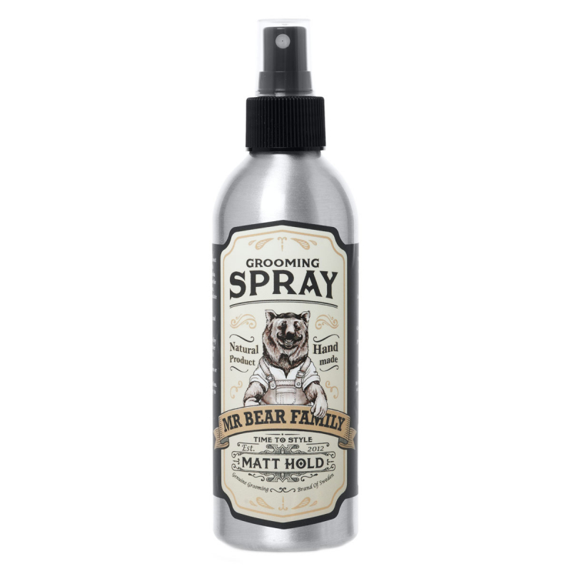 Фото - Засіб для бороди та вусів Mr Bear Family Grooming Spray Matt Hold  271 (200ml)