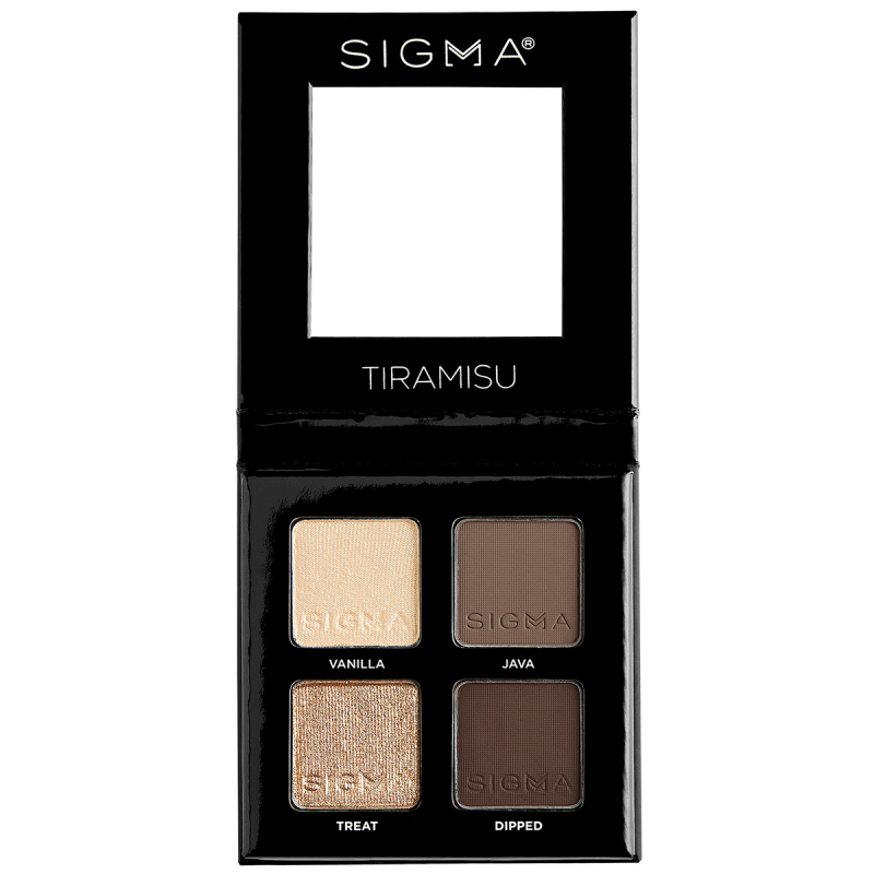 Zdjęcia - Cienie do powiek Sigma Beauty Eyeshadow Quad Tiramisu 100-826 