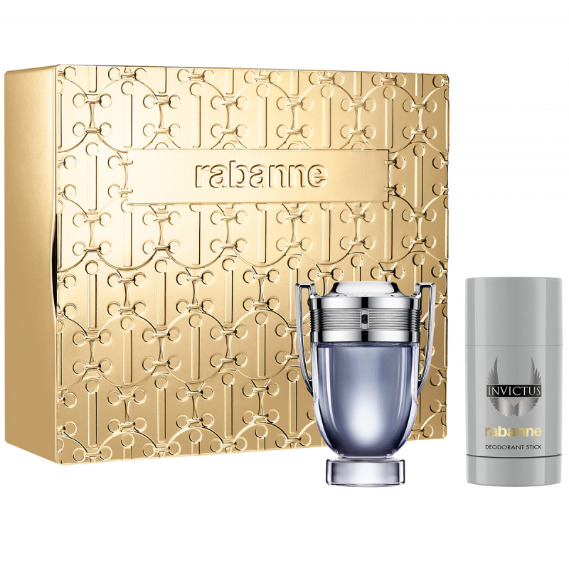 paco rabanne invictus woda toaletowa 50 ml   zestaw