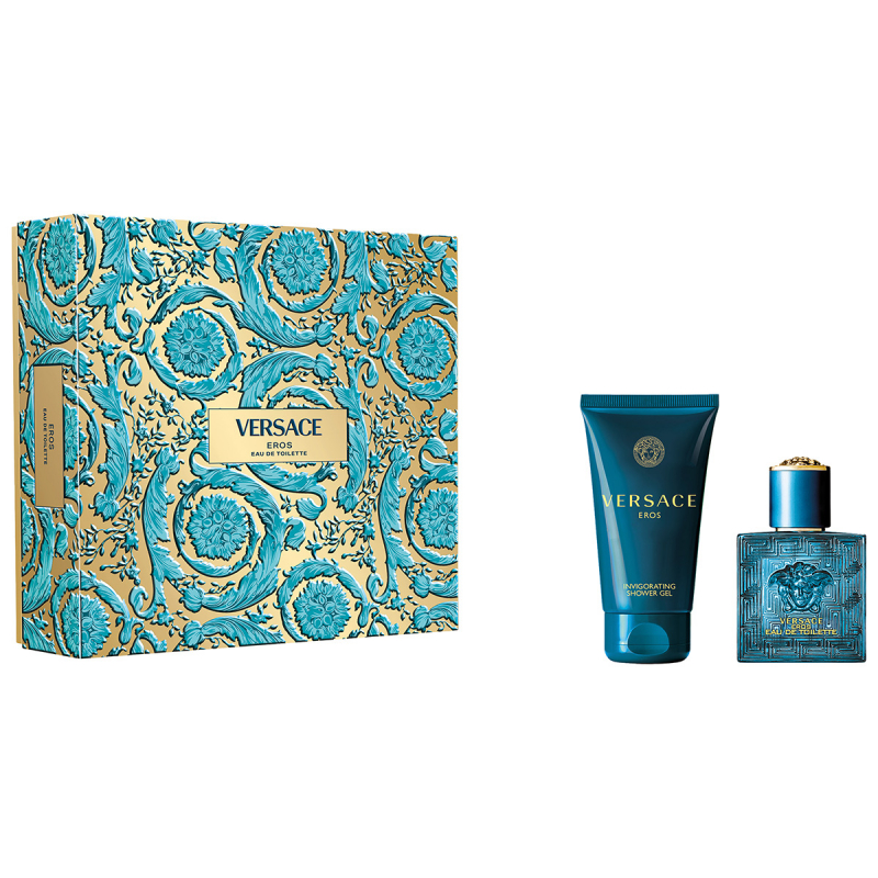 versace eros woda toaletowa 80 ml   zestaw