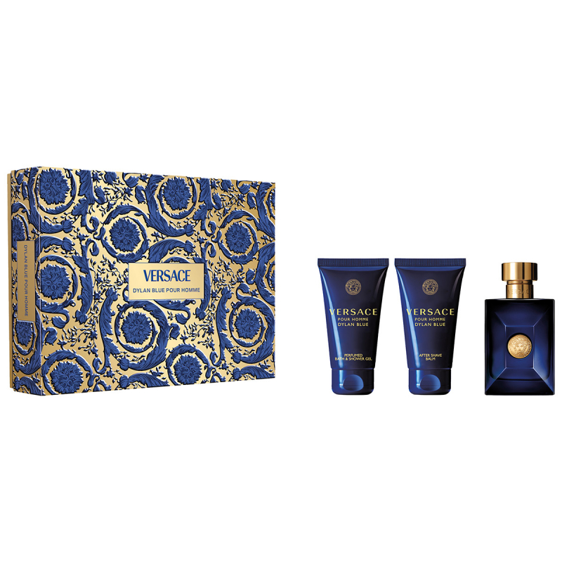 versace versace pour homme dylan blue woda toaletowa 150 ml   zestaw