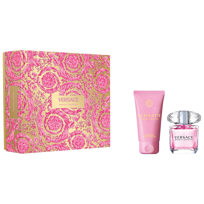 versace bright crystal woda toaletowa 80 ml   zestaw