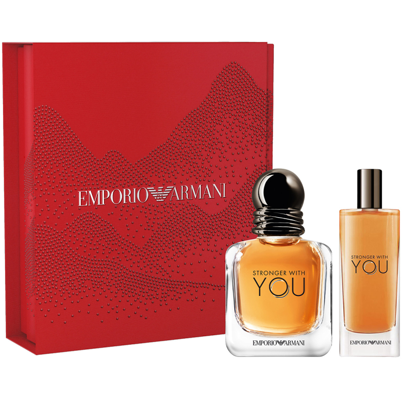 giorgio armani emporio armani - stronger with you woda toaletowa 30 ml   zestaw