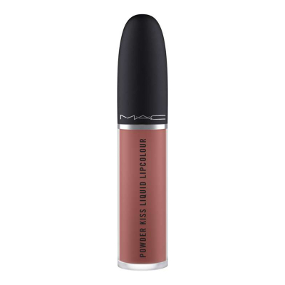 MAC Powder Kiss Liquid Lipcolour 15 Over The Taupe