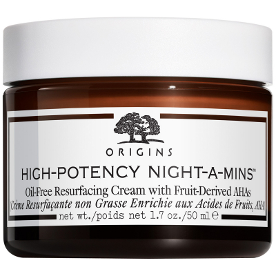 Origins High-Potency Night-A-Mins Resurfacing Night Cream with Fruit-Derived AHAs (50 ml)