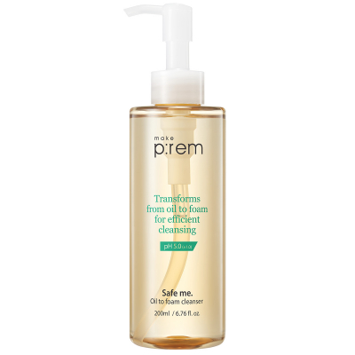 Make Pr:em Safe Me Oil to Foam Cleanser (200 ml)