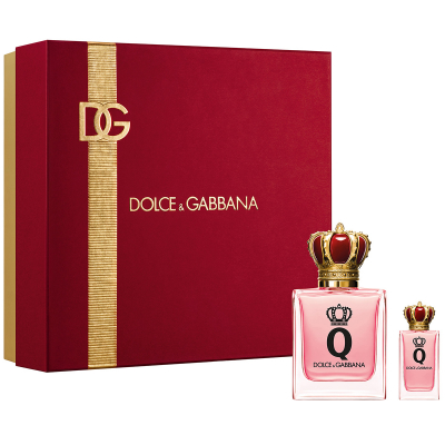 Dolce & Gabbana Gift Set Q by Dolce&Gabbana EdP + Miniature EdP (55 ml)